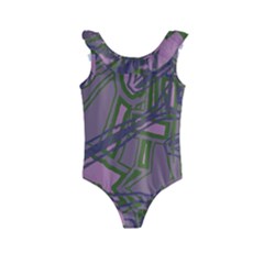 Kids  Frill Swimsuit 