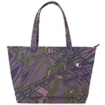 Vibrant Collage Vibes Print Back Pocket Shoulder Bag 