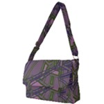 Vibrant Collage Vibes Print Full Print Messenger Bag (L)