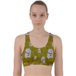 Super Lucky Cat Back Weave Sports Bra