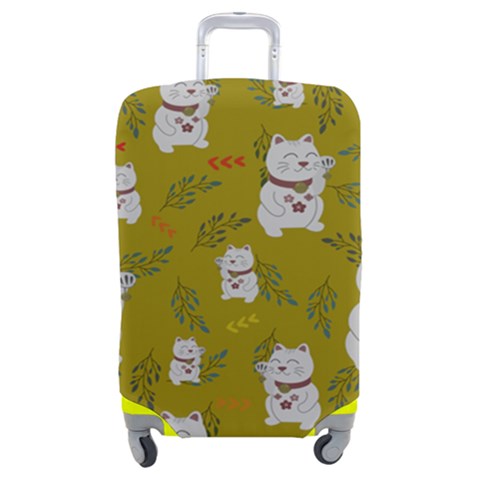 Super Lucky Cat Luggage Cover (Medium) from ArtsNow.com