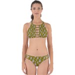 Super Lucky Cat Scaled Perfectly Cut Out Bikini Set