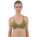 Super Lucky Cat Scaled Wrap Around Bikini Top