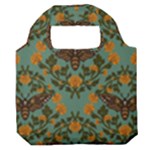 Day Of The Death Moth Premium Foldable Grocery Recycle Bag