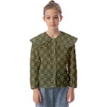 Day Of The Death Moth Scaled Kids  Peter Pan Collar Blouse