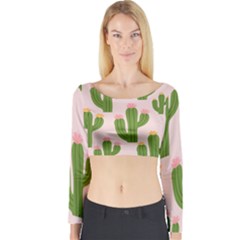 Long Sleeve Crop Top 