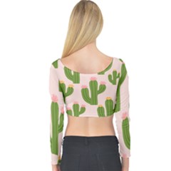 Long Sleeve Crop Top 