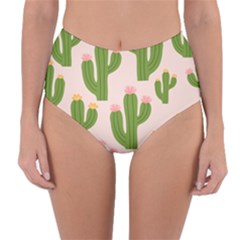 Reversible High-Waist Bikini Bottoms 