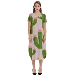 T-Shirt Midi Dress With Pockets 