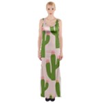 Cuctus  Thigh Split Maxi Dress