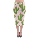 Cuctus  Midi Pencil Skirt