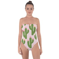 Tie Back One Piece Swimsuit 