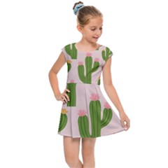 Kids  Cap Sleeve Dress 