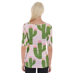 Wide Neckline T-Shirt 