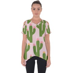 Cut Out Side Drop T-Shirt 