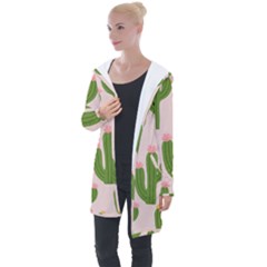 Longline Hooded Cardigan 