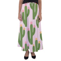 Flared Maxi Skirt 