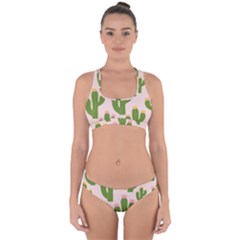 Cuctus  Cross Back Hipster Bikini Set from ArtsNow.com