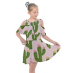 Cuctus  Kids  Shoulder Cutout Chiffon Dress