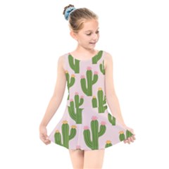 Kids  Skater Dress Swimsuit 