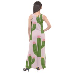 Sleeveless Velour Maxi Dress 