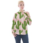 Cuctus  Women s Long Sleeve Pocket Shirt