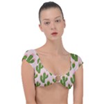 Cuctus  Cap Sleeve Ring Bikini Top