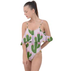 Drape Piece Swimsuit 