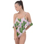 Cuctus  Drape Piece Swimsuit