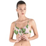 Cuctus  Tie Up Cut Bikini Top