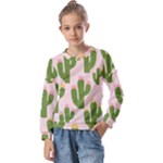 Cuctus  Kids  Long Sleeve T-Shirt with Frill 