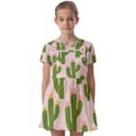 Cuctus  Kids  Short Sleeve Pinafore Style Dress