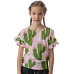 Cuctus  Kids  Cut Out Flutter Sleeves