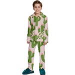 Cuctus  Kids  Long Sleeve Velvet Pajamas Set