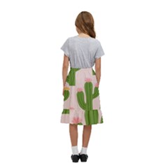 Kids  Ruffle Flared Wrap Midi Skirt 