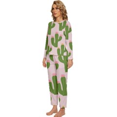 Womens  Long Sleeve Lightweight Pajamas Set 