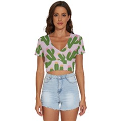 V-Neck Crop Top 