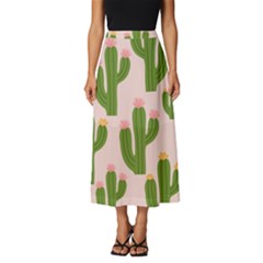 Classic Midi Chiffon Skirt 