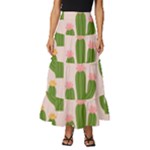 Cuctus  Tiered Ruffle Maxi Skirt