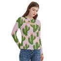 Women s Cut Out Long Sleeve T-Shirt 