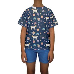 Kids  Short Sleeve Swimwear 