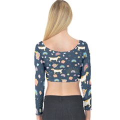 Long Sleeve Crop Top 