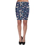 Dogs Bodycon Skirt