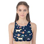 Dogs Tank Bikini Top