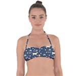 Dogs Tie Back Bikini Top