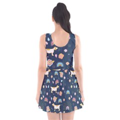 Scoop Neck Skater Dress 