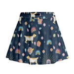 Dogs Mini Flare Skirt