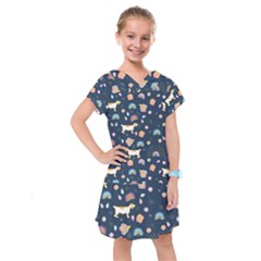 Kids  Drop Waist Dress 