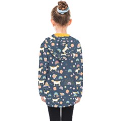 Kids  Double Breasted Button Coat 