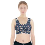 Dogs Sports Bra With Pocket